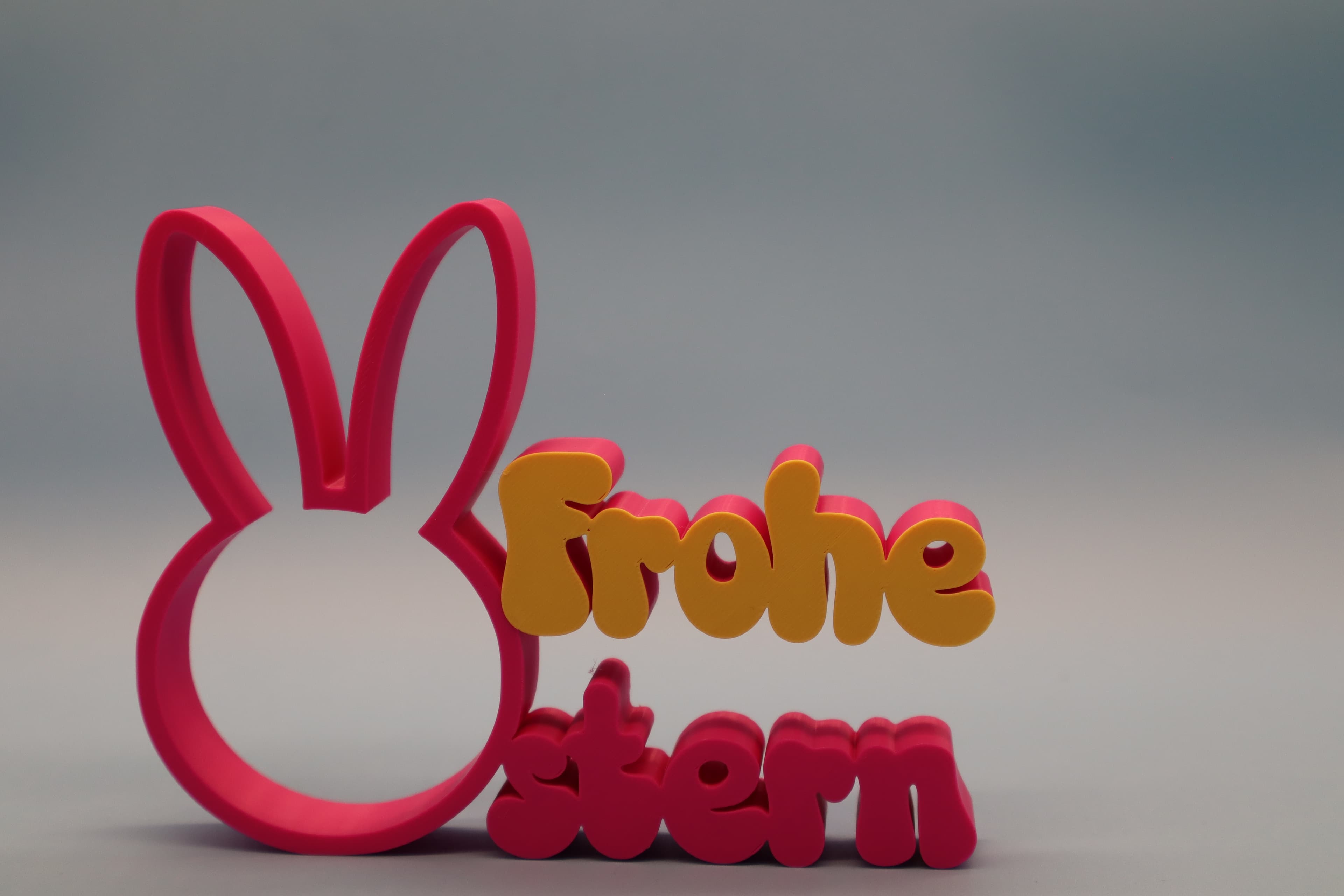 "Frohe Ostern" Aufsteller