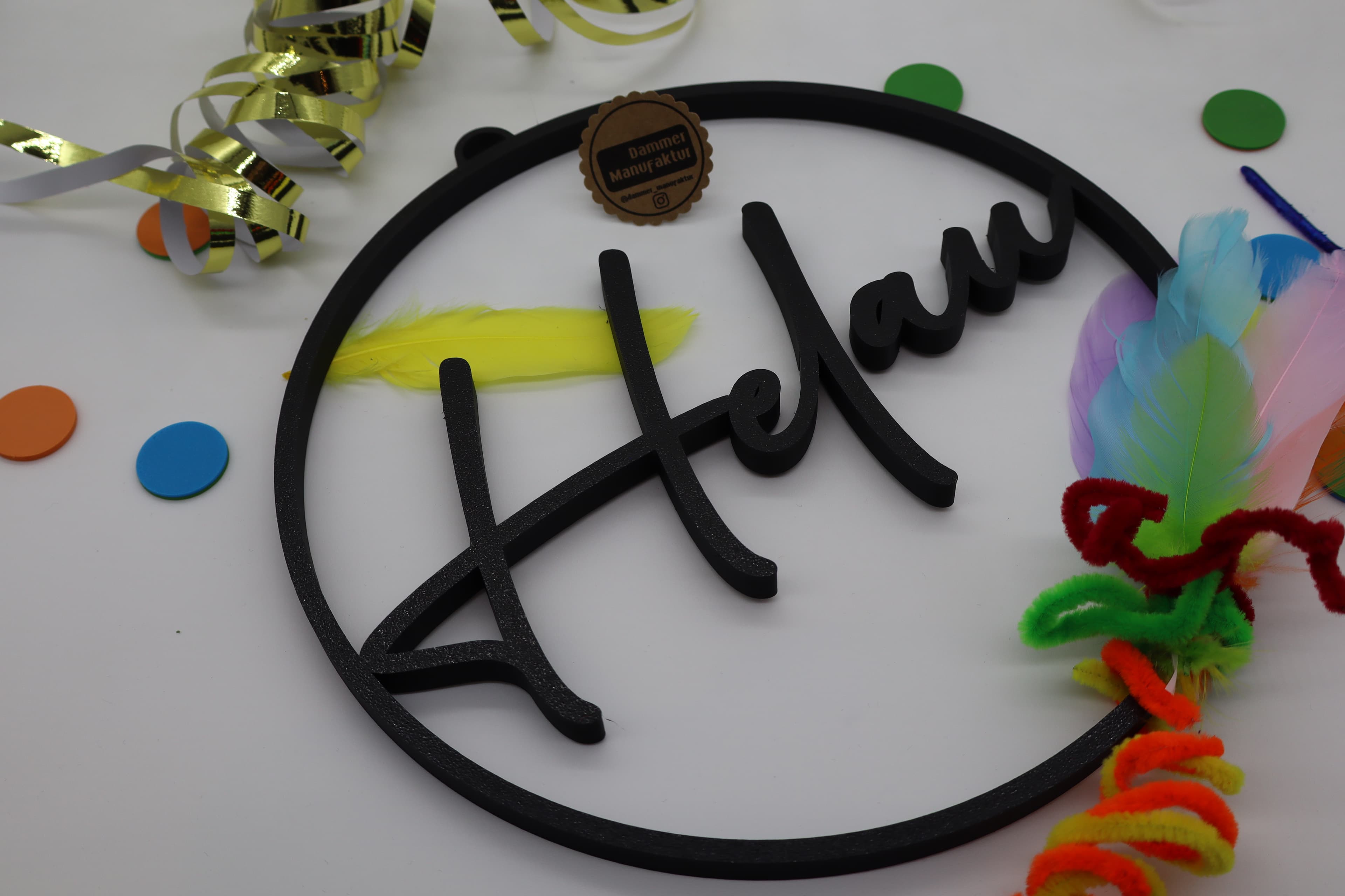 Türkranz "HELAU" – Ansicht 2