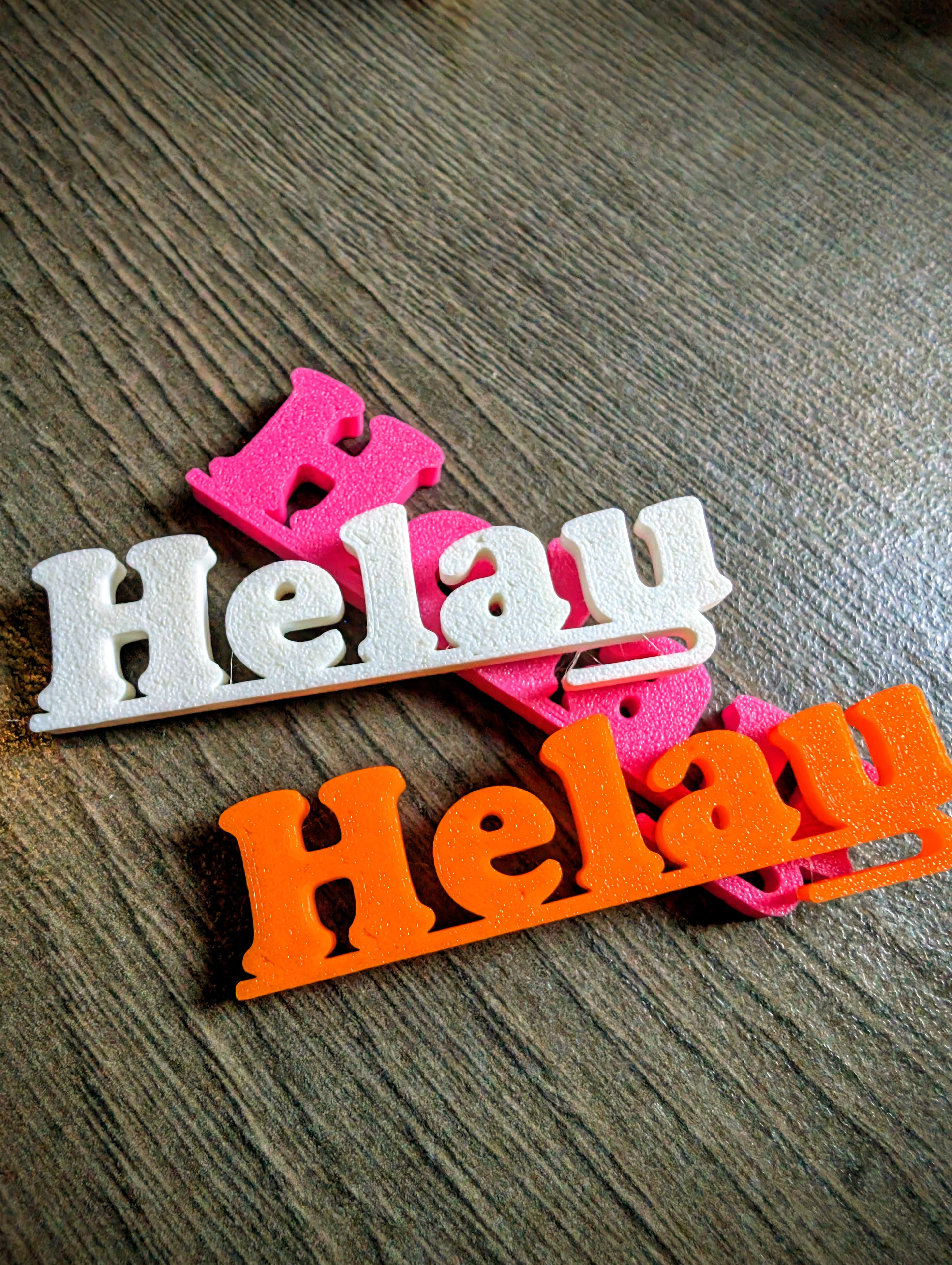 Glasanhänger HELAU – Ansicht 2