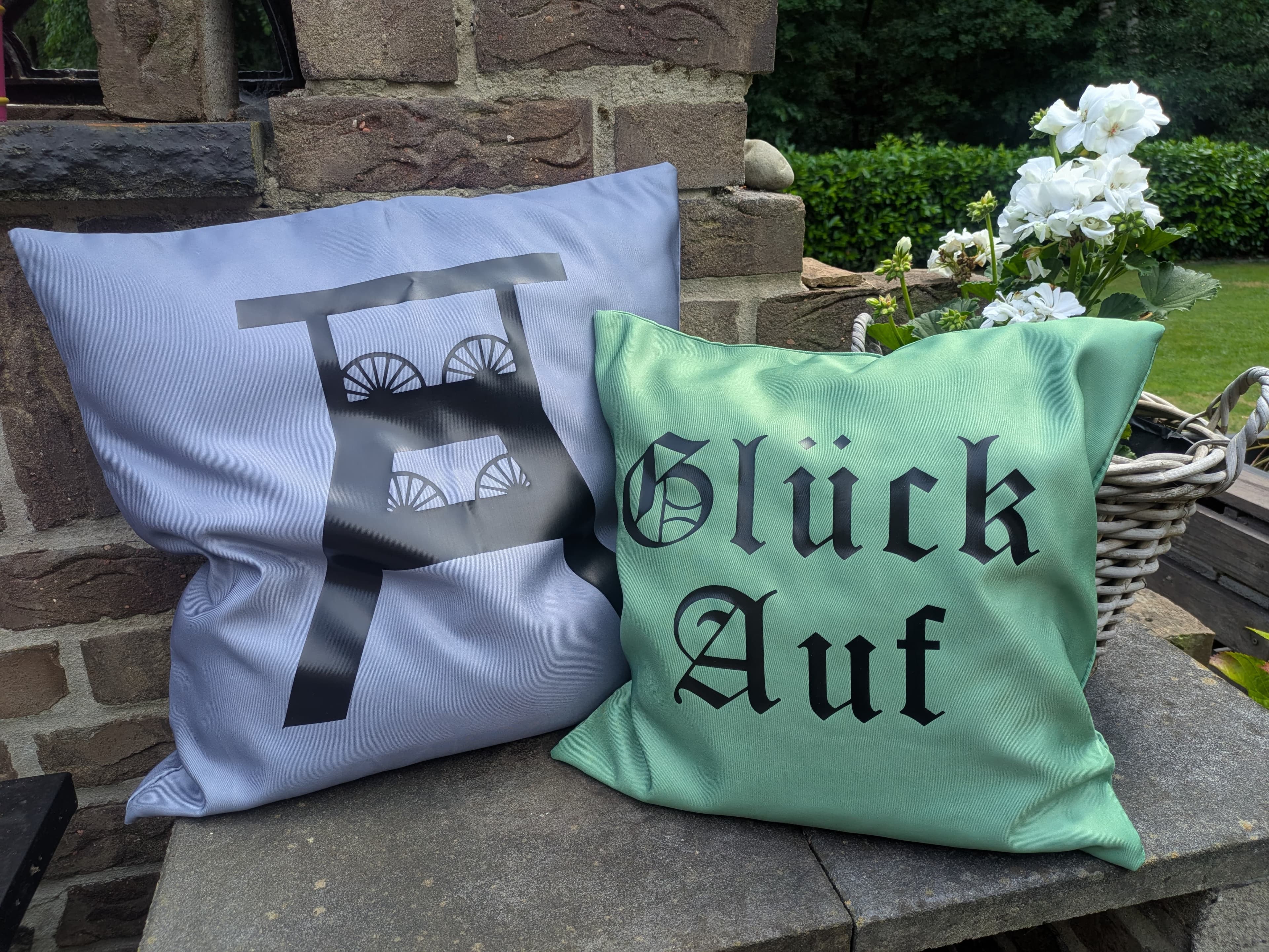 Individuelle Outdoorkissen-Bezüge